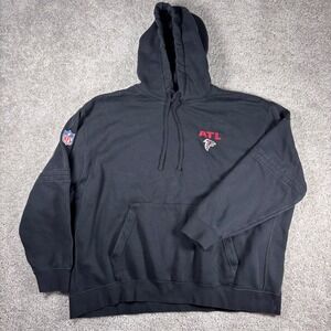 Nike Atlanta Falcons NFL Football Hoodie Black Men's XL